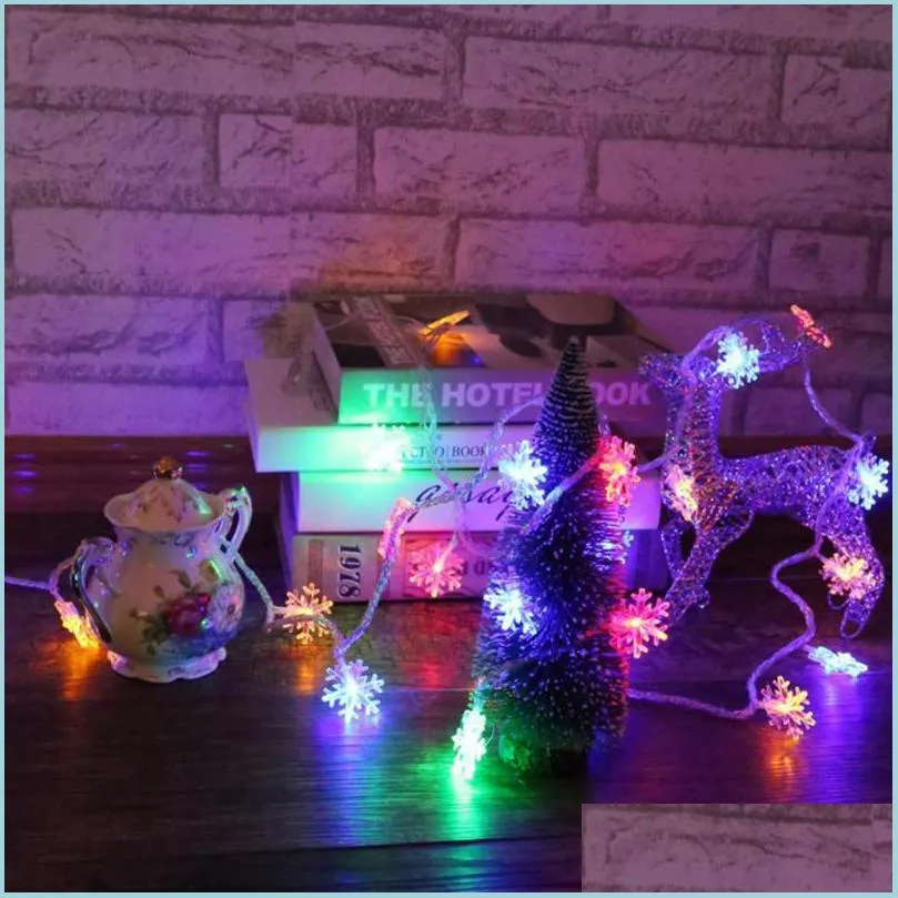 Party Decoration 600cm LED String Lights Copper Sier Wire Garland Light Waterproof Fairy for Christmas Wedding Drop Delivery 2021 Hom DHBOC