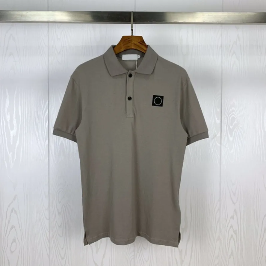 2023 Polo été Shorts île col homme pierre chemise hommes manches courtes coupe ajustée 041308