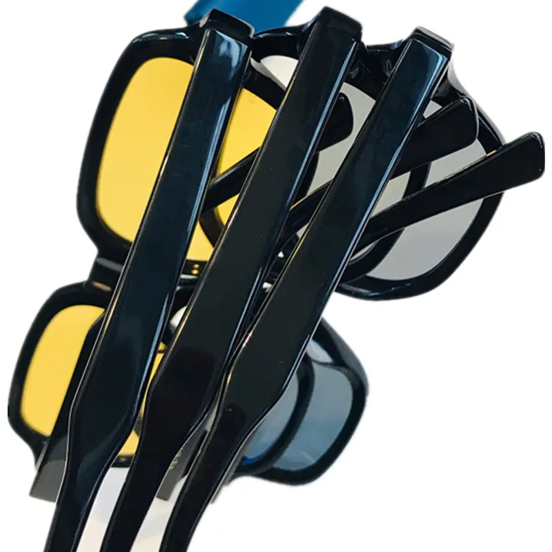 Мода Краткое унисекс Nightvision Желтые солнцезащитные очки G0072S UV400 52-21-145 Качественный импортный доля Небольшой квадратный обод для рецептурных очков полная коробка корпуса