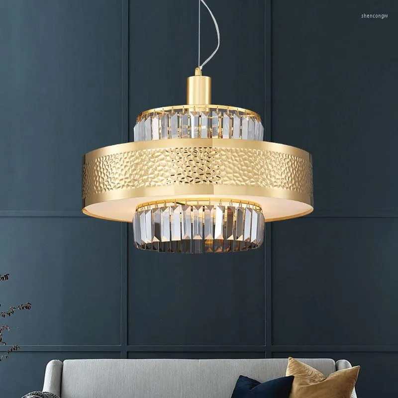 Chandeliers Modern Crystal Chandelier For Living Room Bedroom 2022 The Kitchen Home Design Round Hanging Light Fixture