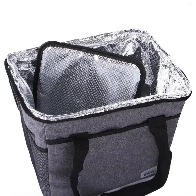 Housses de siège de voiture pour chien sac de rangement avec isolation thermique intérieure pour la nourriture et les jouets J2Y