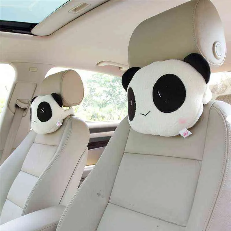 Cuscini Seggiolino Auto: Simpatico Set Di Cuscini Poggiatesta Panda In Peluche Supporto Il Collo, Design Con Osso Del Poggiatesta, Opzioni Singole/Coppia Da 3,74 € | DHgate