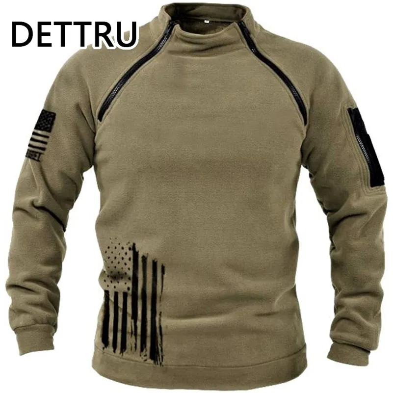 Men's Hoodies Sweatshirts Mens Pullover Jacket Winter Casual Solid Jumper Coats Clothes Thicken Warm Pocket Button Long Sleeve Knitted Sweater 220920