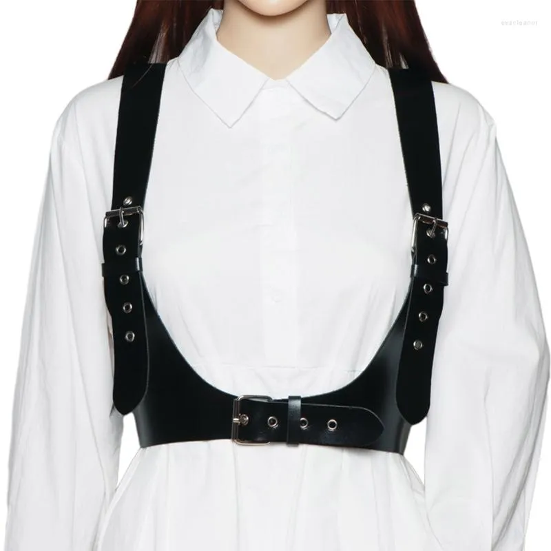 Bälten gotisk fast färg lyft upp kvinnlig midjekorsett med Suspender Belt kvinnor mode bantning midjeband spänne nära korsetter x4yc