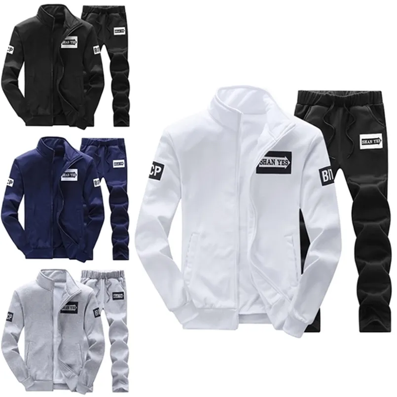 Männer Trainingsanzüge 2 Teile/satz Frühling Trainingsanzug Männer Frauen Sportswear Sweatshirt Anzug 2 Stück Set Sweatpant Sport Männliche Kleidung Junge Harajuku herbst 220919