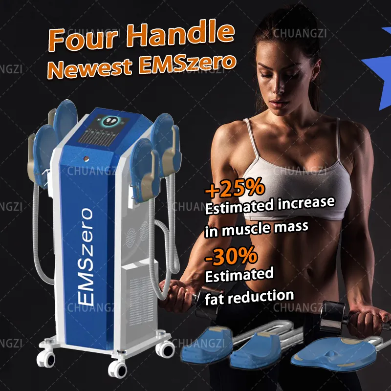 2022 RF HI-EMT Intelligent Systemization Increases The Charm Of New RF 2/4/Handle DLS-EMSLIM Muscle Stimulation Body Beautician