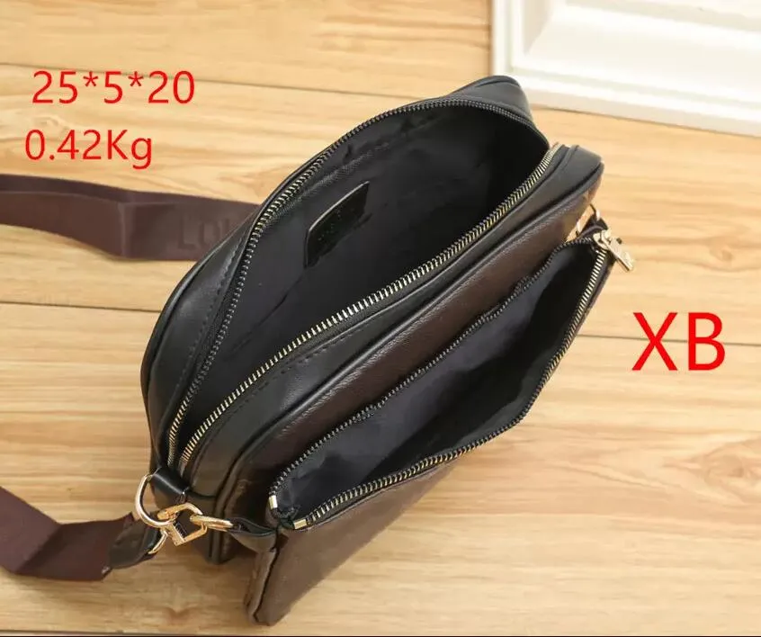 LQ Fashion Brand Set Designer Shoulder Bag Handbags PU Leather Cross Body Bags Mens Messenger briefcase Satchel Waterproof Men Camera Purse