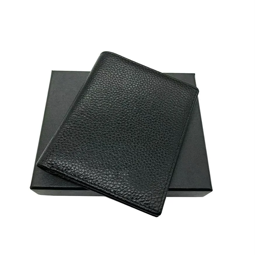 New 2021 Germany Men Wallets Genuine Leather Mens Wallet Short Purse With Coin Pocket Card Holders 272A