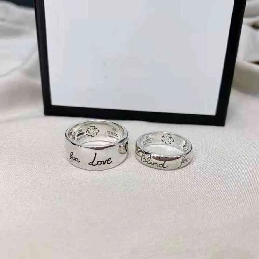 An￩is de banda Vintage Elves 925 Silver Casal Ring Exclusive Design Jewel exclusivo saleguyk