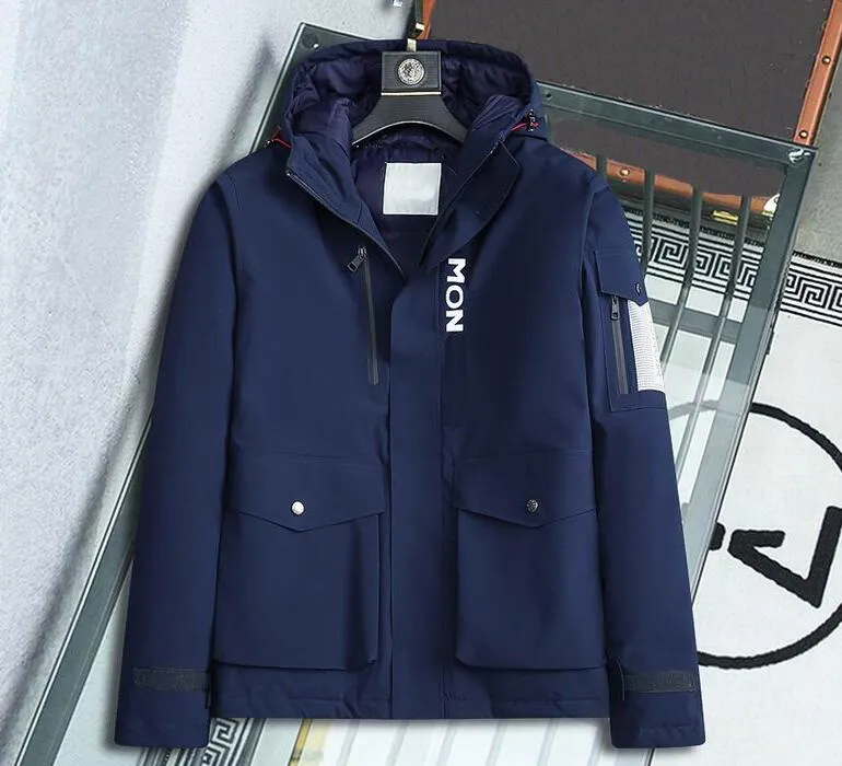 Realfine Down Parkas 5A MC veste courte manteaux d'hiver pour hommes taille M-3XL 2022.9.18