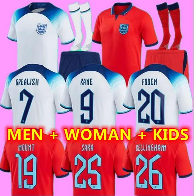 2022 2023 Angleterre English KANE Soccer Jersey STERLING RASHFORD