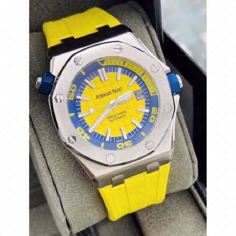 Luksusowe zegarki dla mężczyzn Mechaniczne zegarki Pobrano Wysokiej jakości automatyczne Swiss Brand Sport Wristatches