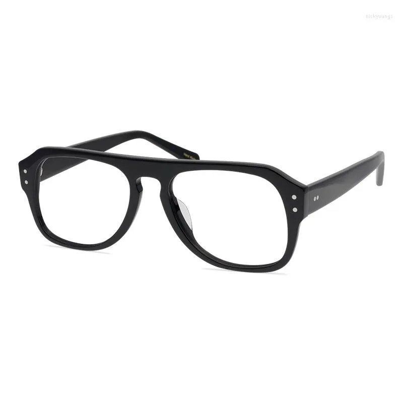 Sunglasses Frames Pilot Kingdom Glasses Handmade Oval Designer Eyeglasses Classical Men Retro Prescription Eyewear