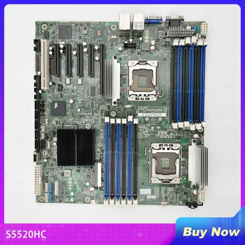 Moderbr￤dor S5520HC f￶r Intel X5650 X5670 Server Motherboard LGA 1366 X58 DDR3 Support 5500 Series Processor