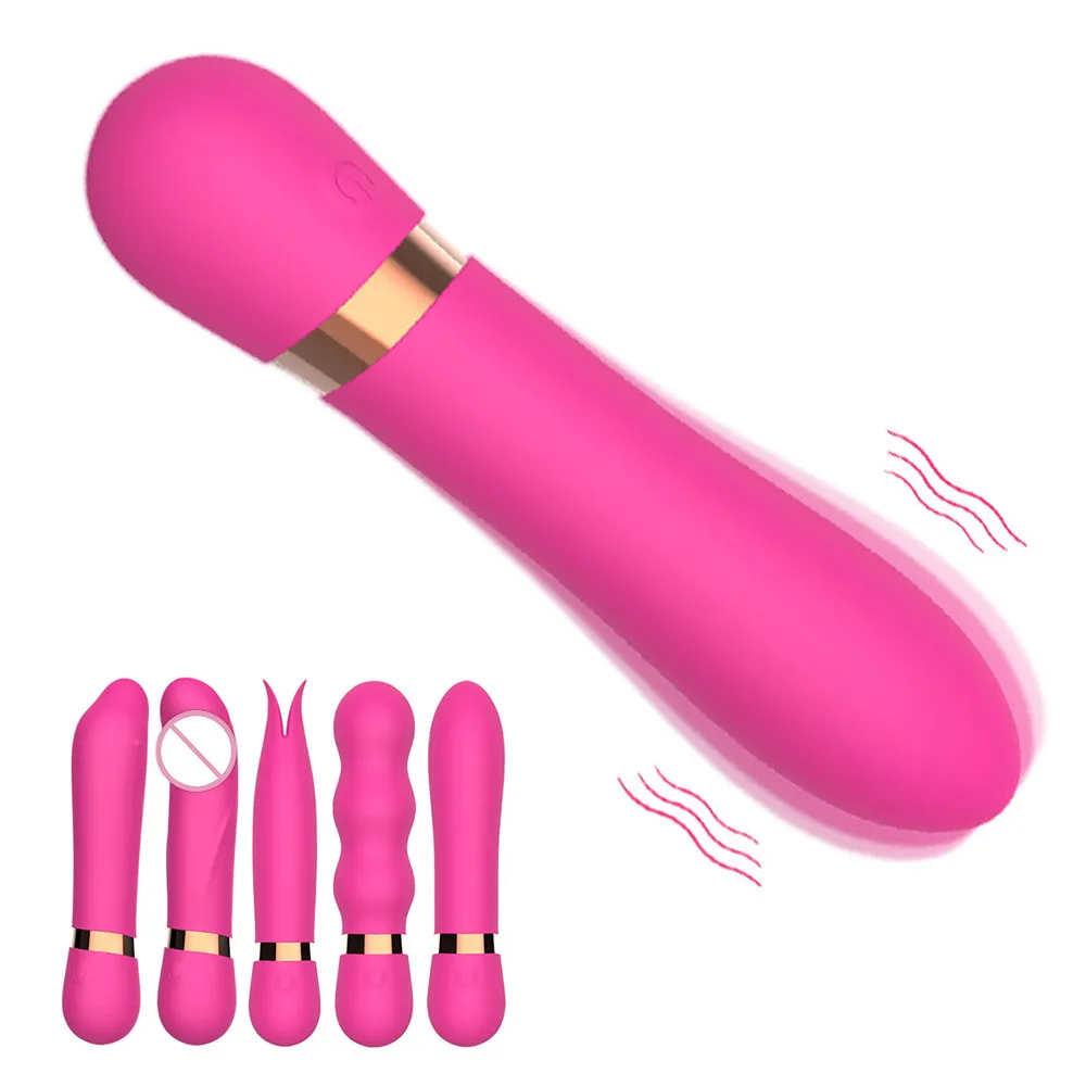 Articoli di bellezza 12 cm Vibratori corti per le donne Clitoride Stimolatore vaginale Morsetti per capezzoli Butt Plug Dildo Masturbatore femminile Articoli erotici Giocattolo sexy