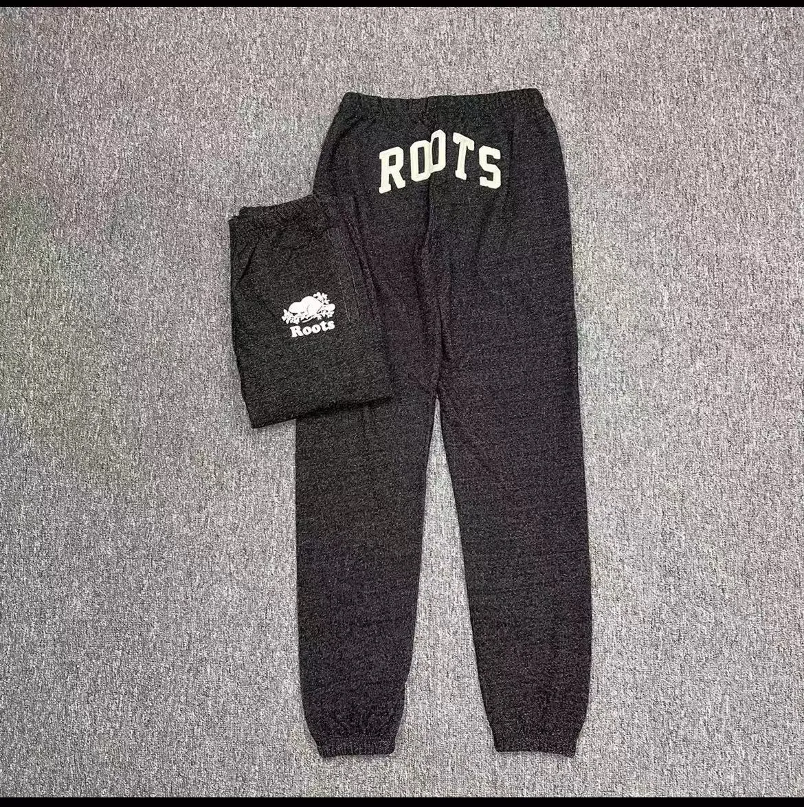 Roots sweatpants outfit sale
