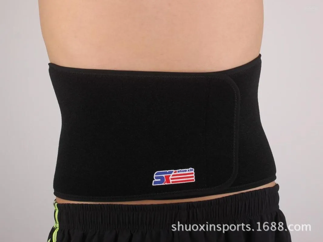 Ceintures de soutien de taille de sport respirant/Fitness Body-Hugging/Massage de santé/Sport Ware Sx631 noir un paquet