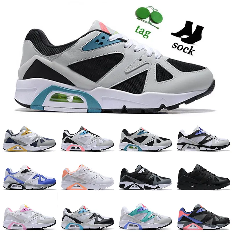 OG Structure Air 91 Original Triax Running Shoes US 11 Neo Black Grey Fog Lapis Women Sports Persian Violet Dark Citron White Teal Pink Men Traine 11