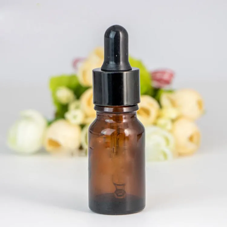 Amber Glass Essential Oil Bottle With Droper 5 ml 10 ml 15 ml 20 ml 30 ml 50 ml 100 ml