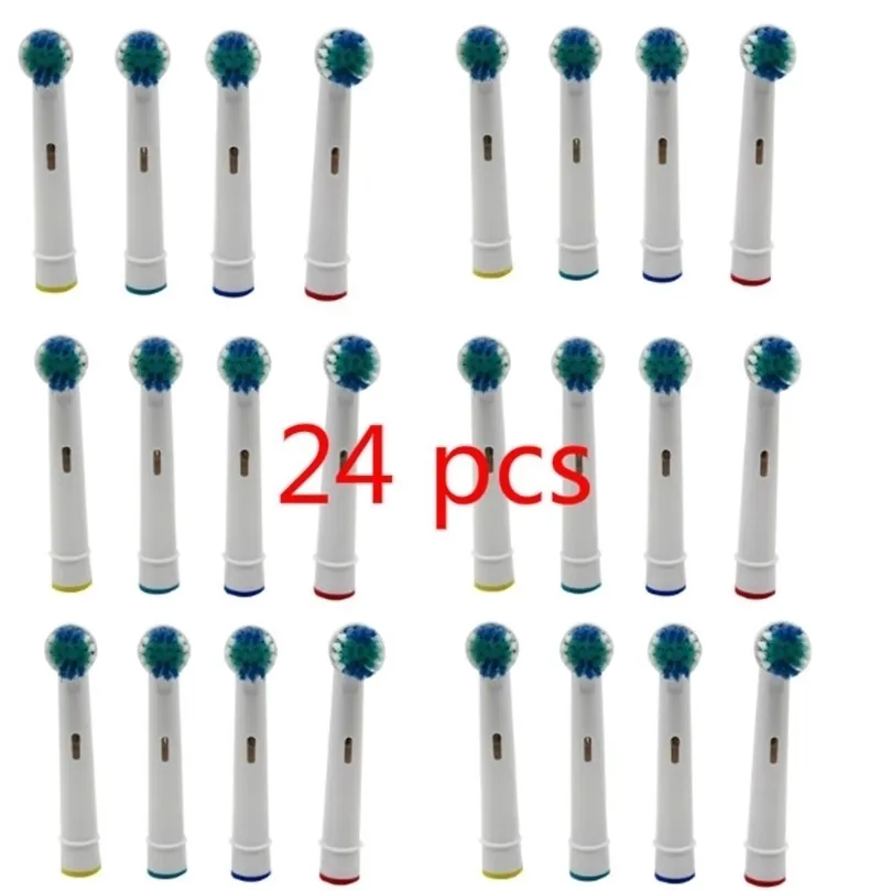 Toothbrush 24Pcs Fashion Tooth Brushes Head B Electric Replacement Heads for Oral Vitality Hygiene H7JP 220921