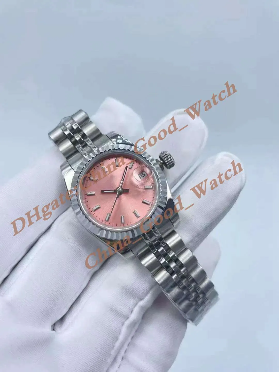 4 kleuren Dial Women's Watches Good Factory Sale Ladies Classic 26mm Automatische beweging Polshorloges Sapphire Glass Kerstcadeau Originele doos