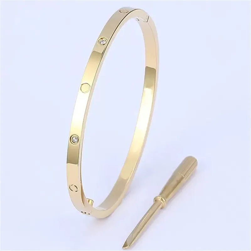 Personality Stainless Steel Bangles Punk Accessory Designer Braceletes Minimalist Bangle Couple Bracelets Wedding Prom Jewelry Exquisite Womens Mens Bracelet