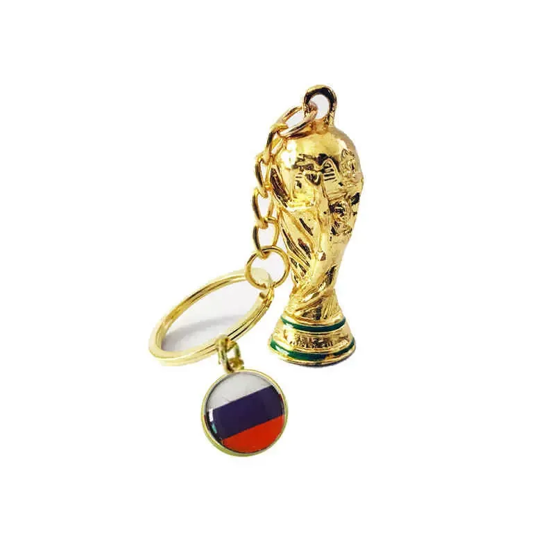 Football souvenir key chain world cup key chain backpack accsori special gifts for ball gam