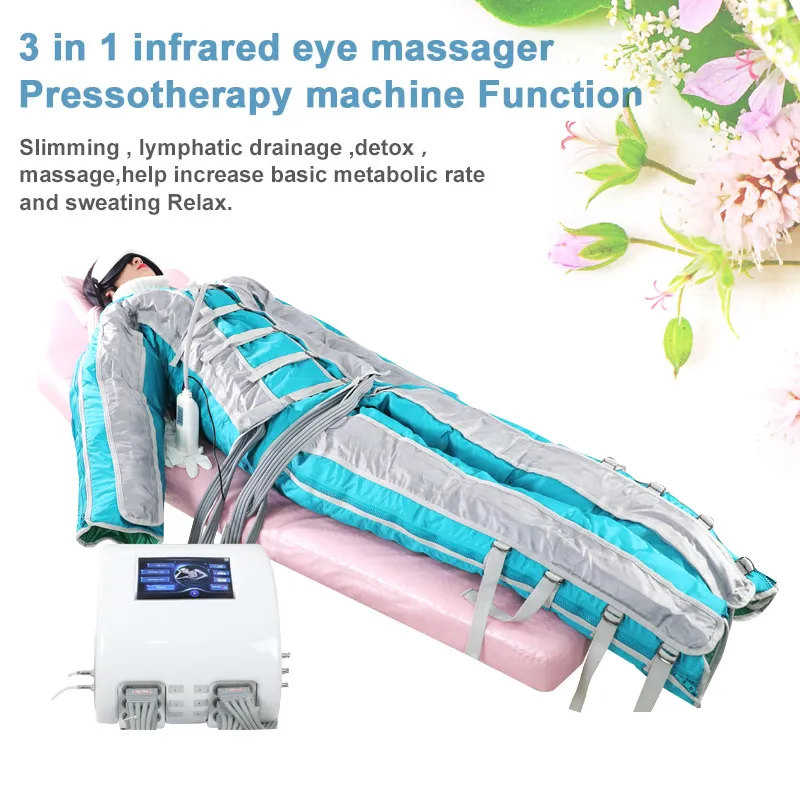 Air Wave Pressure Lymphatic Drainage Full Body Massager Vacuum Therapy