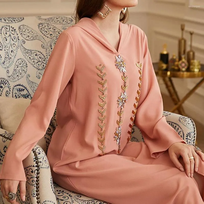 Ethnic Clothing Robe Musulman De Mode Djellaba Femme Eid Mubarak