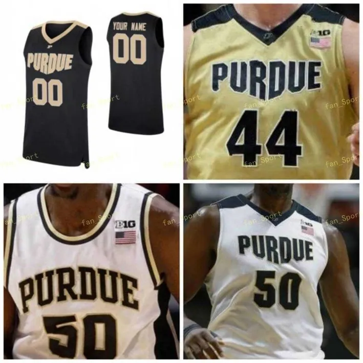 Nik1 NCAA College Purdue Boilermaker Basketball Jersey 20 Nojel Eastern 21 Matt Frost 50 Trevion Williams 55 Sasha Stefanovic Cousu sur mesure