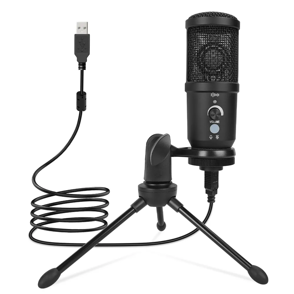 Professional USB Condenser Usb Condenser Microphone Kit With 192kHz ...