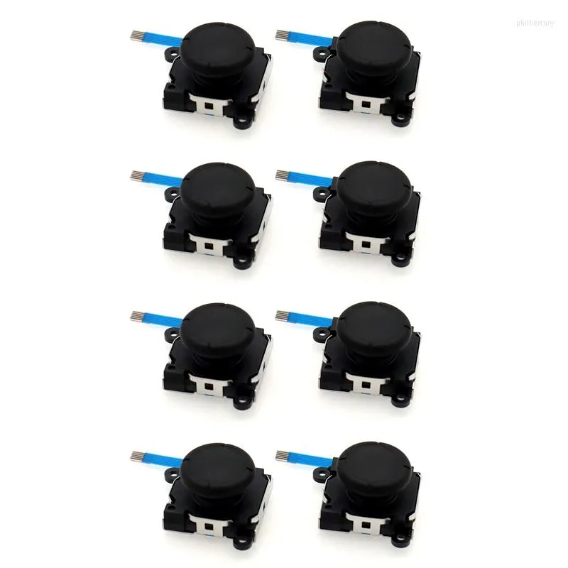 Spielcontroller 8PCs für NS-Handle-Switch 3D Joystick Joystick Joy-Con linke und rechte Zubehör