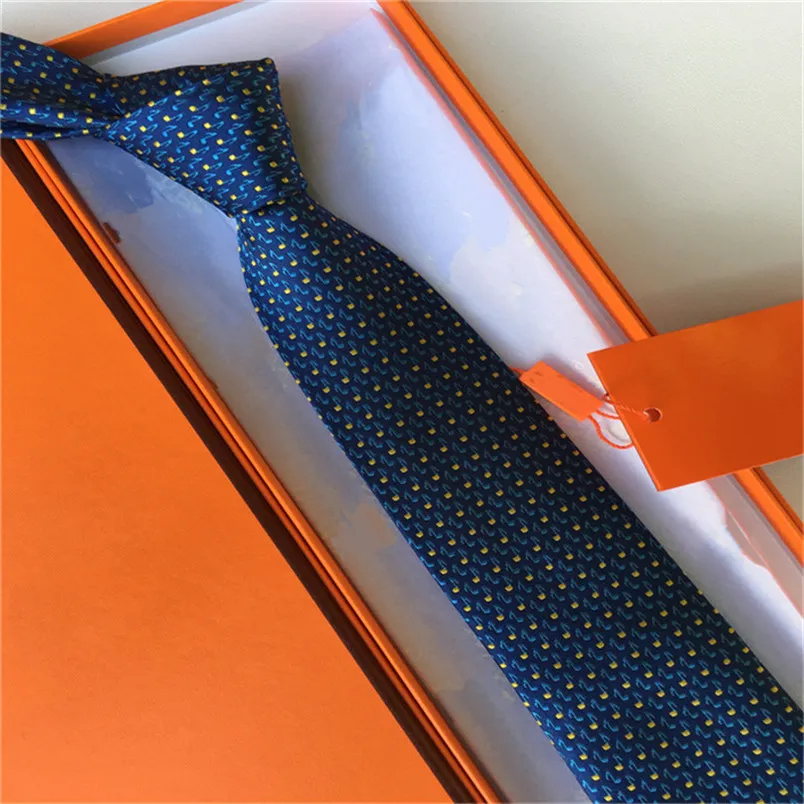 23ss Mens Tie Brand Brand Letter Stripe 100% связки шелк hombre gravata slim tie men classic business casual tiess 688 3093