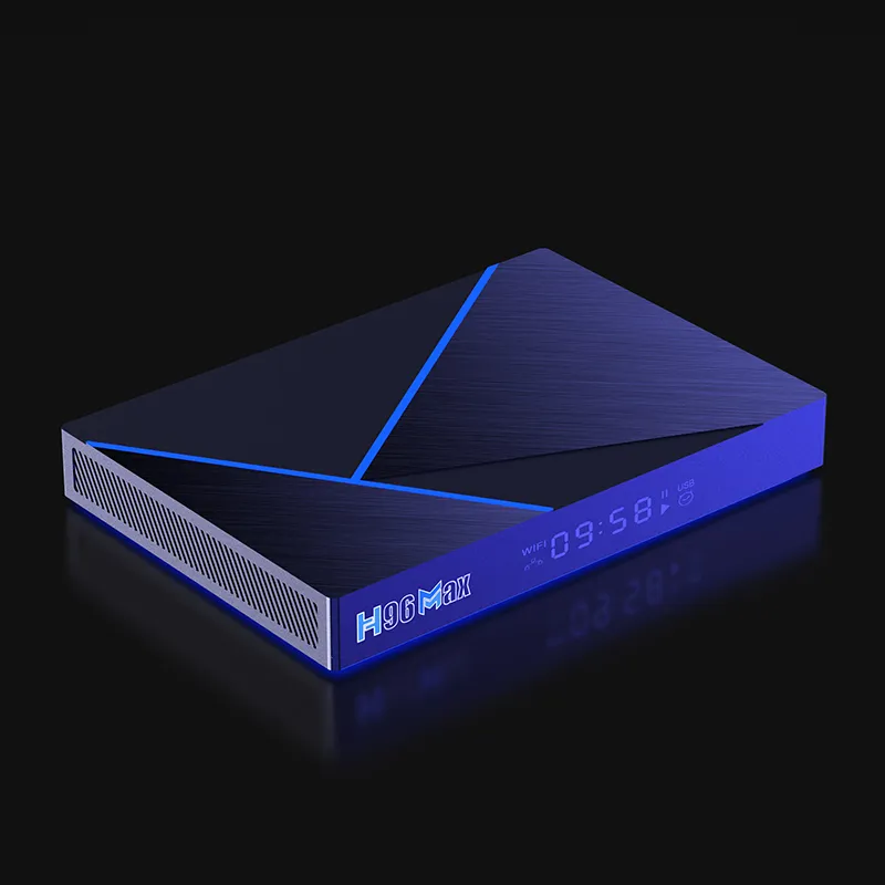 TV Box H96 Max V56 – Android 12.0 – Boîtier Multimédia Ouvert Mais Neuf