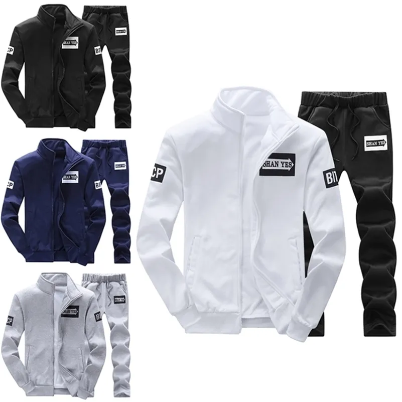 Männer Trainingsanzüge 2 Teile/satz Frühling Trainingsanzug Männer Frauen Sportswear Sweatshirt Anzug 2 Stück Set Sweatpant Sport Männliche Kleidung Junge Harajuku herbst 220920