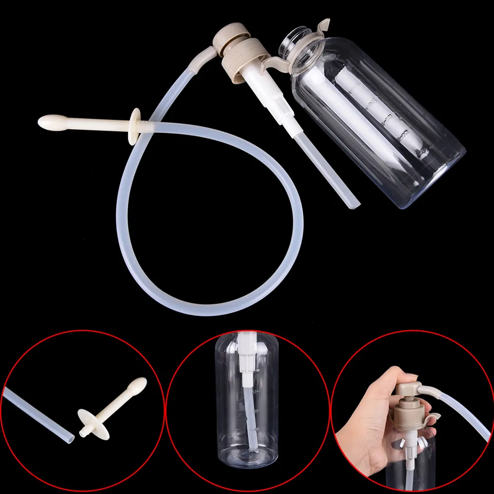 Beauty Items Anal Douche Cleaner Enema Bottle Pump sexy Toys Multifunction Vaginal Cleaning Kit Pressure Washer For Women Gay