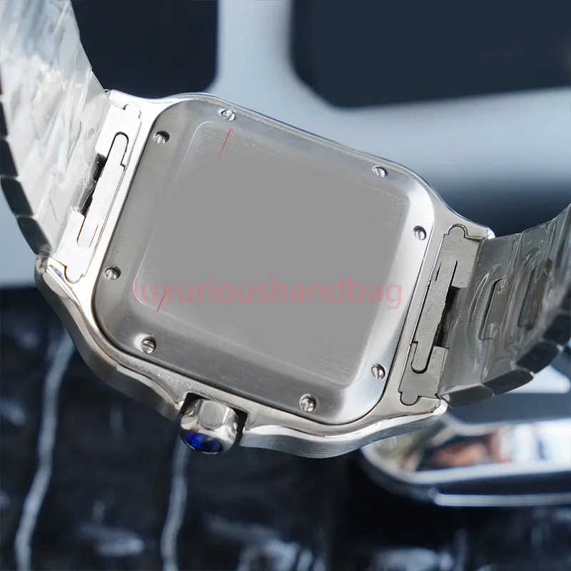 Voor mannen luxe horloge geleidelijke blauwe wijzerplaat 39,8 mm saffier kristalglas roestvrijstalen vouwmat volledig automatisch mechanisch horloge