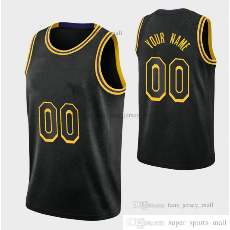 Tryckt anpassad DIY Design Basketballtröjor Anpassningsgruppens uniformer Tryck Personliga bokstäver Namn och nummer Män kvinnor Kids Youth Los Angeles 100114