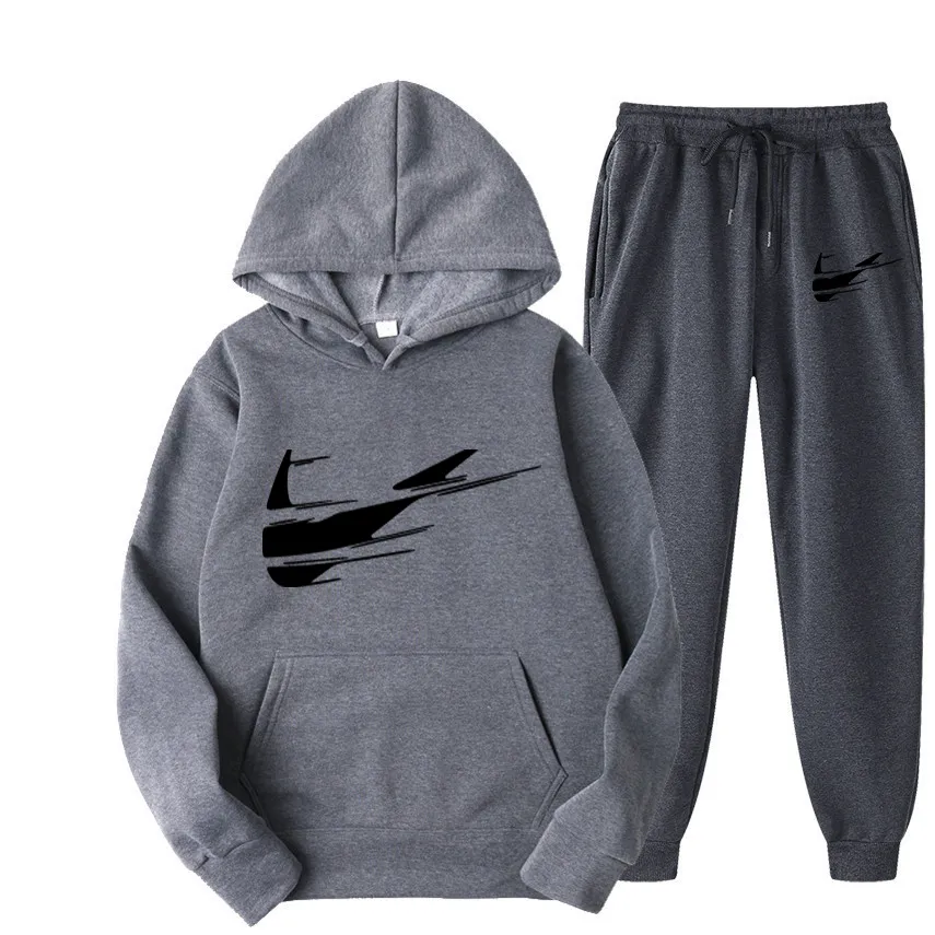 2022 Nieuwe Designer Hoodie Heren Trainingspakken Zweetkostuums Herfst Winter Tech Fleece Hoodies Heren Jogger Jassen Broeken Sets Sportieve Vrouw Mode Top Jas