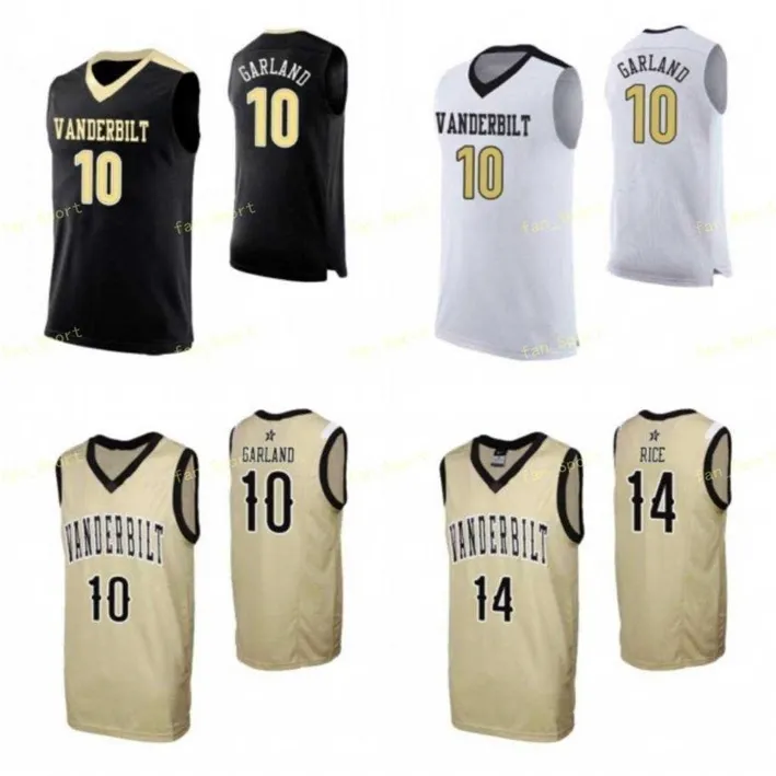 Nik1 NCAA College Vanderbilt Commodores baskettröja 0 Saben Lee 1 Dylan Disu 2 Scotty Pippen Jr 3 Maxwell Evans Custom Stitched