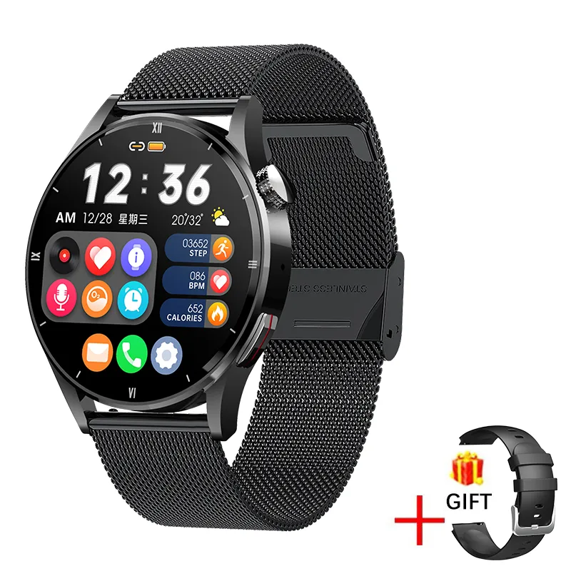 Comprar Reloj inteligente GT3 Pro AMOLED para hombre, pulsera con