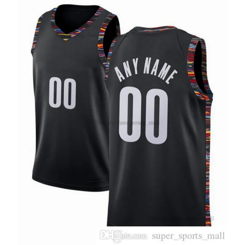 Stampato Personalizzato Design fai-da-te Maglie da basket Personalizzazione Uniformi della squadra Stampa Lettere personalizzate Nome e numero Uomo Donna Bambini Gioventù Brooklyn 100305