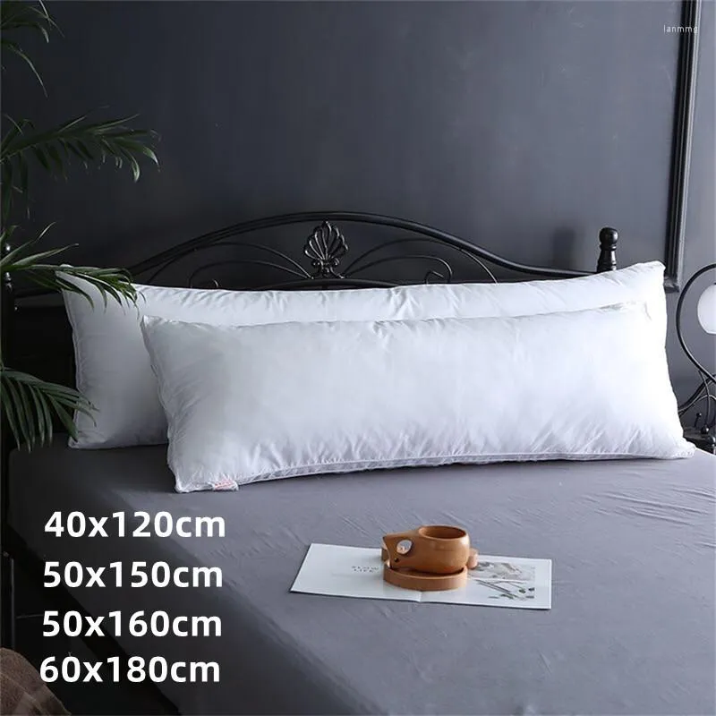 Oreiller literie corps noyau 50x150cm 50x160cm blanc PP coton coussins maison chambre câlins et taie d'oreiller pour Anime Dakimakura