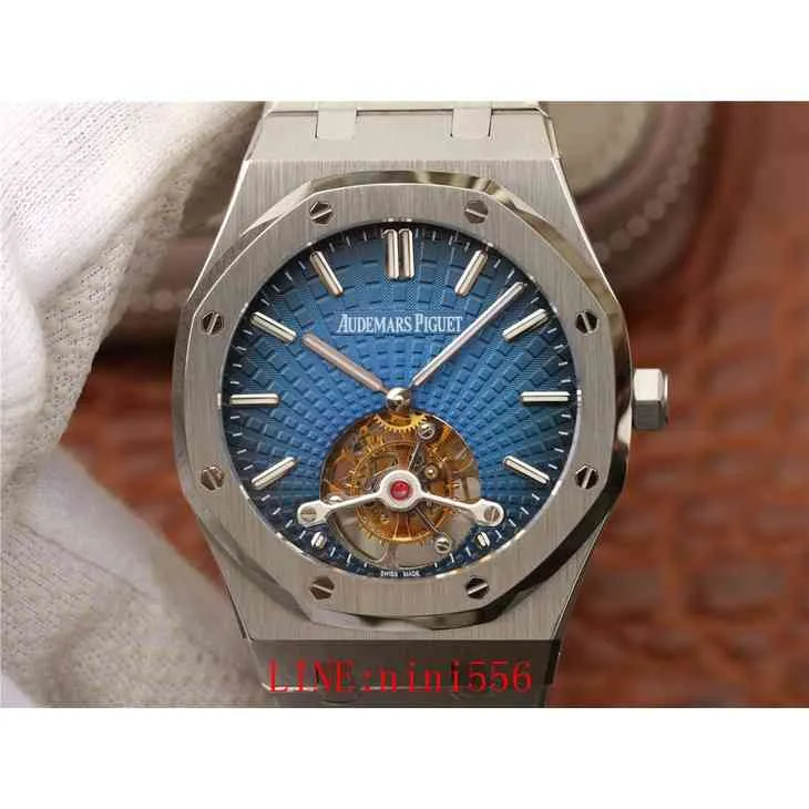 Série 26520 Bc Top véritable Tourbillon hommes montre tir mécanique manuel avant l'expédition