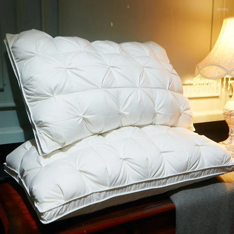 Kussen witte kern rechthoek slaapkamer slaap lange kussens el lumbar naar beneden midden hoge cervicale full body 15-20 cm