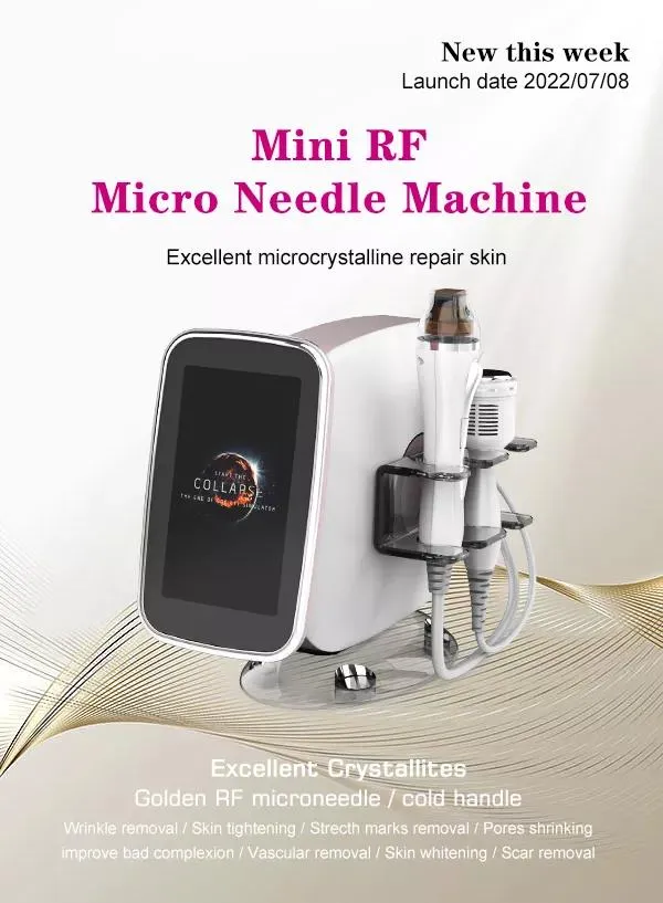 Professionell Micro Needle Fraktionerad RF Beauty Machine Acne Treating Stretch Mark Ta bort RF -utrustning