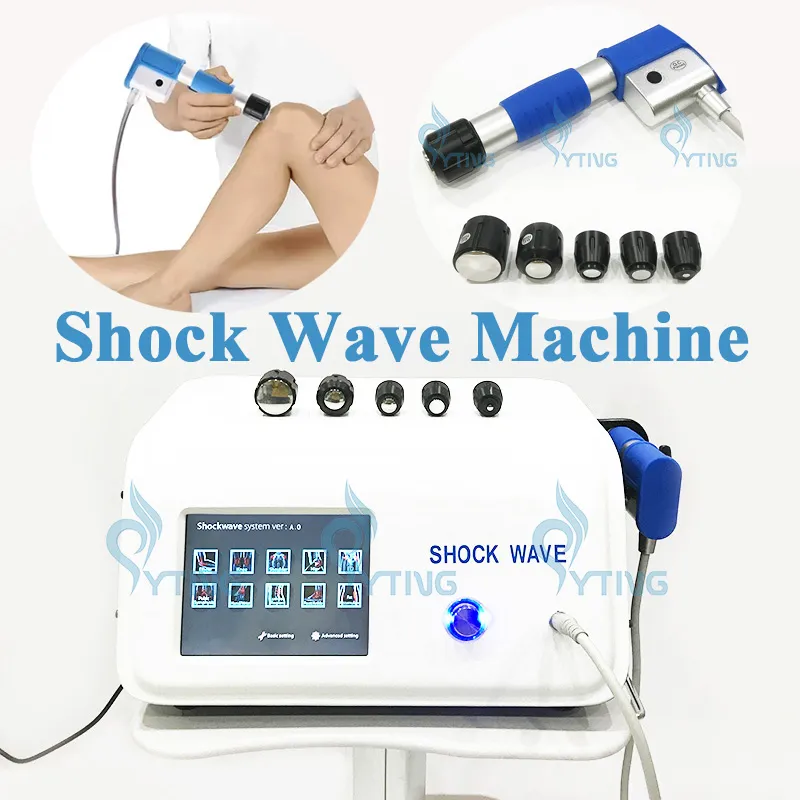 ESWT Shockwave Therapy Machine för ED -behandling Fysisk lufttryckschock Vågutrustning för kroppsmärtlindring Erektil dysfunktion