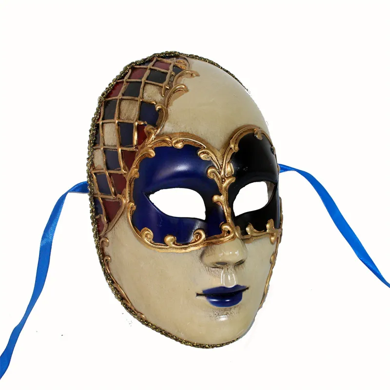 Máscaras de fiesta Baile de máscaras para mujeres Hombres Musical Veneciano Halloween Boda Mardi Gras Holiday 220920