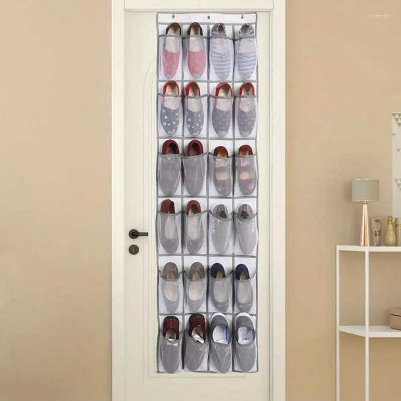 Sacs de rangement grands sur la porte organisateur de chaussures pour baskets articles ménagers suspendus maison SMD66