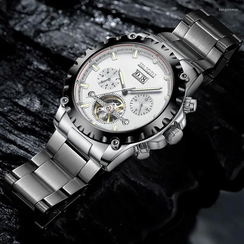 腕時計haiqin 2022贅沢な男性は、機械式のメンズウォッチブランドを監視します。